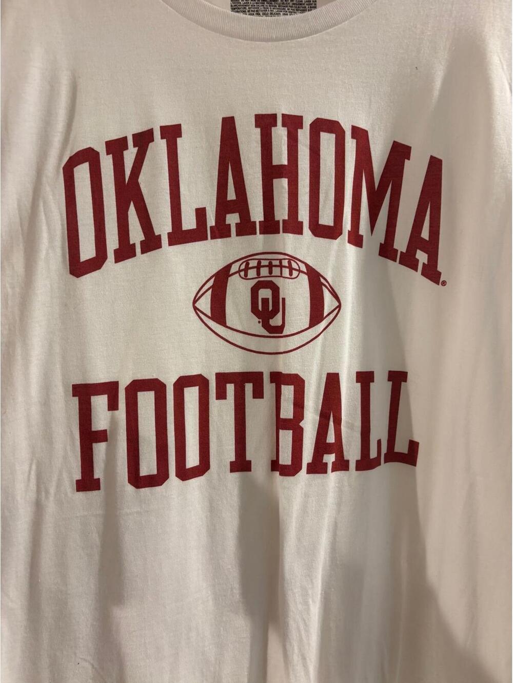 Oklahoma Sooners Football Tee – NWOT Men's 3XL Fanatics